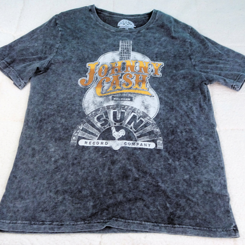 Johnny Cash Black Sun Records Co Large (42-44)